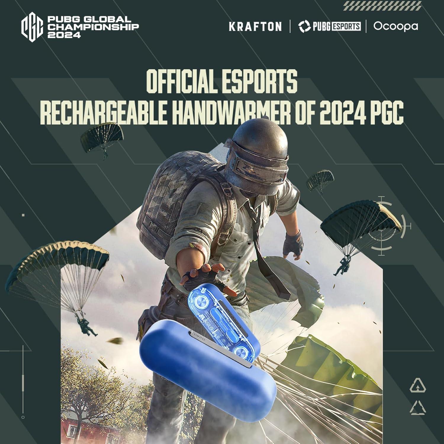 imageOCOOPA Hand Warmers Rechargeable 2 Pack Magnetic Electric Handwarmer 4 Levels Heat Up to 136 USBC Portable Charger 10000mAh Raynauds Golf Tech Gifts for Men UT2sMagTwinsPurple