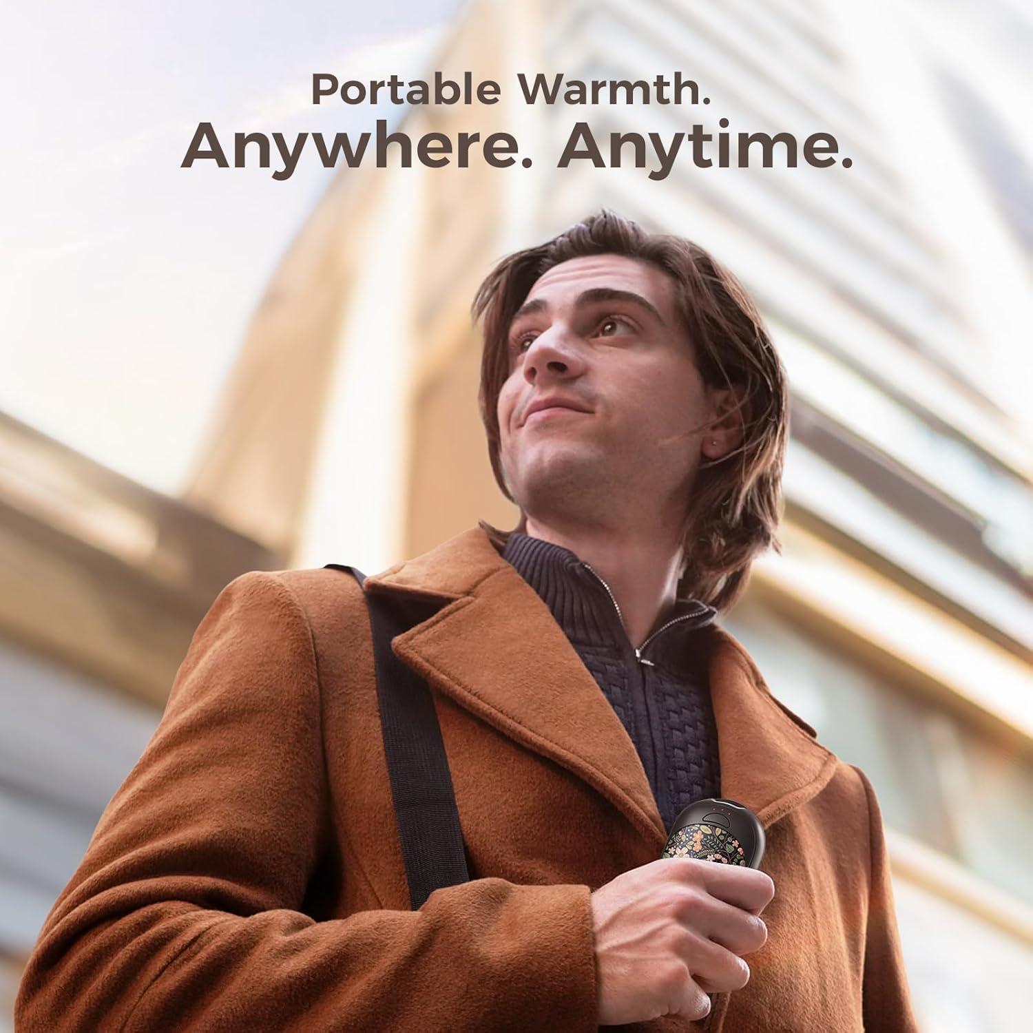 imageOCOOPA Magnetic Hand Warmers Rechargeable 2 Pack Electric Handwarmers Smart Heating UL Certified 3SettingsPortable Heater Ultra Slim Pocket Hunting Essentials Gifts for Christmas Men UT3 LiteArtists in bloom City Garden