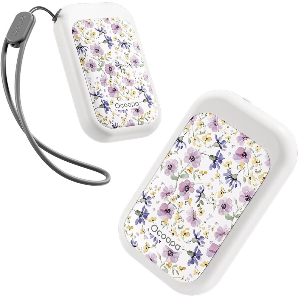 imageOCOOPA AI Magnetic Hand Warmers Rechargeable 2 Pack 5000mAh UltraThin Electric Glove Heater HandwarmerUL Certified Men Women Gifts for ChristmasBirthdayWinter EssentialsUT4 YoungNocturne GardenOcoopa x Collab Edition