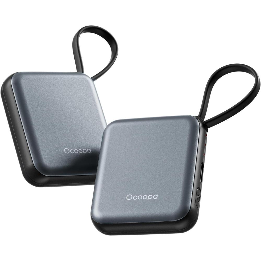 imageOCOOPA Hand Warmers Rechargeable Smart Temp Control 7H2 Long Safe Heat Ultra Slim PocketSize Design That Fits Gloves Gifts for Women Outdoor Office Commute UT5 NanoGary