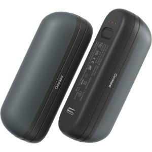 OCOOPA 2 in 1 Magnetic Rechargeable Hand Warmers, UT2s Mini Electric Handwarmers 2 Pack, Split USB-C, Reusable Portable Pocket Heater, Raynauds, Golf, Christmas, Tech Gifts for Women Men(Galaxry Gray)