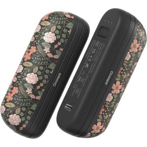 OCOOPA 2 in 1 Magnetic Rechargeable Hand Warmers, UT2s Mini Electric Handwarmers 2 Pack, Split USB-C, Reusable Portable Pocket Heater, Raynauds, Golf, Christmas, Tech Gifts for Women Men(City Garden)