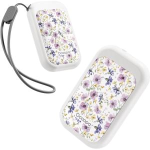 OCOOPA AI Magnetic Hand Warmers Rechargeable 2 Pack, 5000mAh Ultra-Thin Electric Glove Heater Handwarmer,UL Certified, Men Women Gifts for Christmas,Birthday,Winter Essentials,UT4 Young(Nocturne Garden(Ocoopa x Collab Edition))