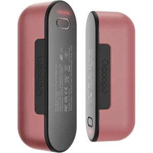 OCOOPA Hand Warmers Rechargeable 2 Pack, Magnetic Electric Handwarmer, 4 Levels Heat Up to 136℉, USB-C Portable Charger 10000mAh, Raynauds, Golf, Tech Gifts for Men, UT2s(MagTwins)(Pink)