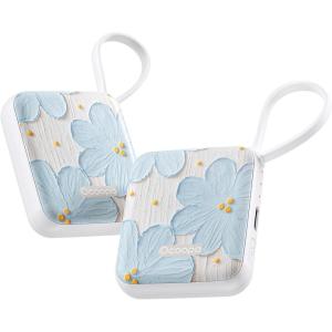 OCOOPA Hand Warmers Rechargeable, Smart Temp Control 7H*2 Long Safe Heat, Ultra Slim, Pocket-Size Design That Fits Gloves, Gifts for Women, Outdoor, Office, Commute (UT5 Nano)(Soft morning)