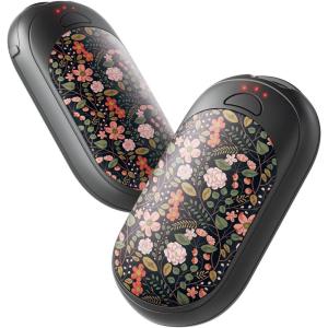 OCOOPA Magnetic Hand Warmers Rechargeable 2 Pack, Electric Handwarmers, Smart Heating UL Certified, 3-Settings,Portable Heater, Ultra Slim Pocket, Hunting Essentials, Gifts for Christmas Men, UT3 Lite(Artists in bloom- City Garden)