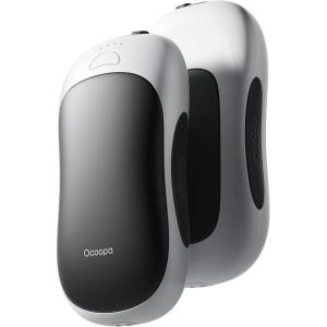 OCOOPA Magnetic Rechargeable Hand Warmers, True Double Warmth Handwarmers 10000mAh, Up to 15 Hours, Max 136℉, Electric Heater, for Men, Women, Golf/Hunting/Camping/Cold Weather, UT3 PRO(Classic Black)